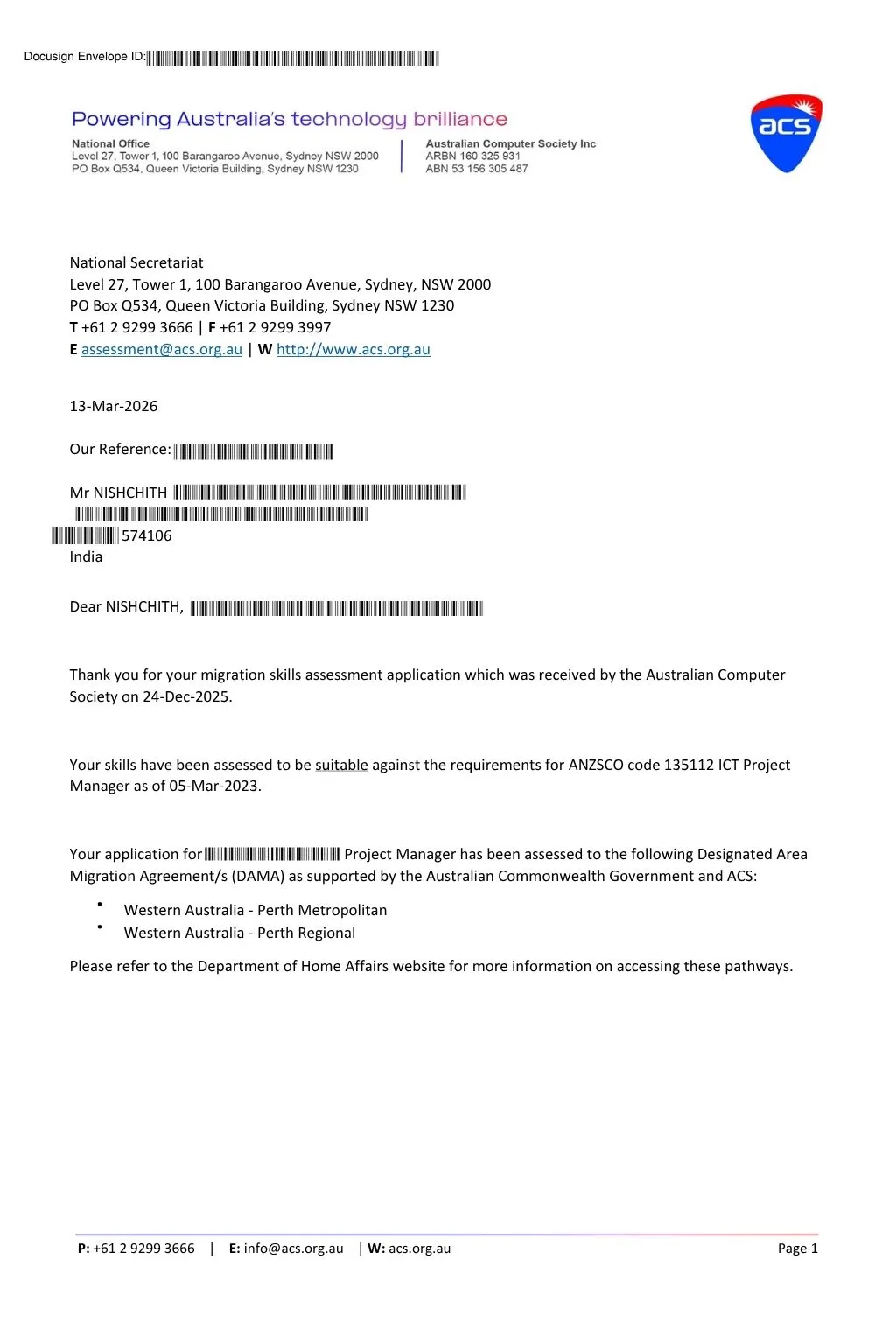 Australia Document