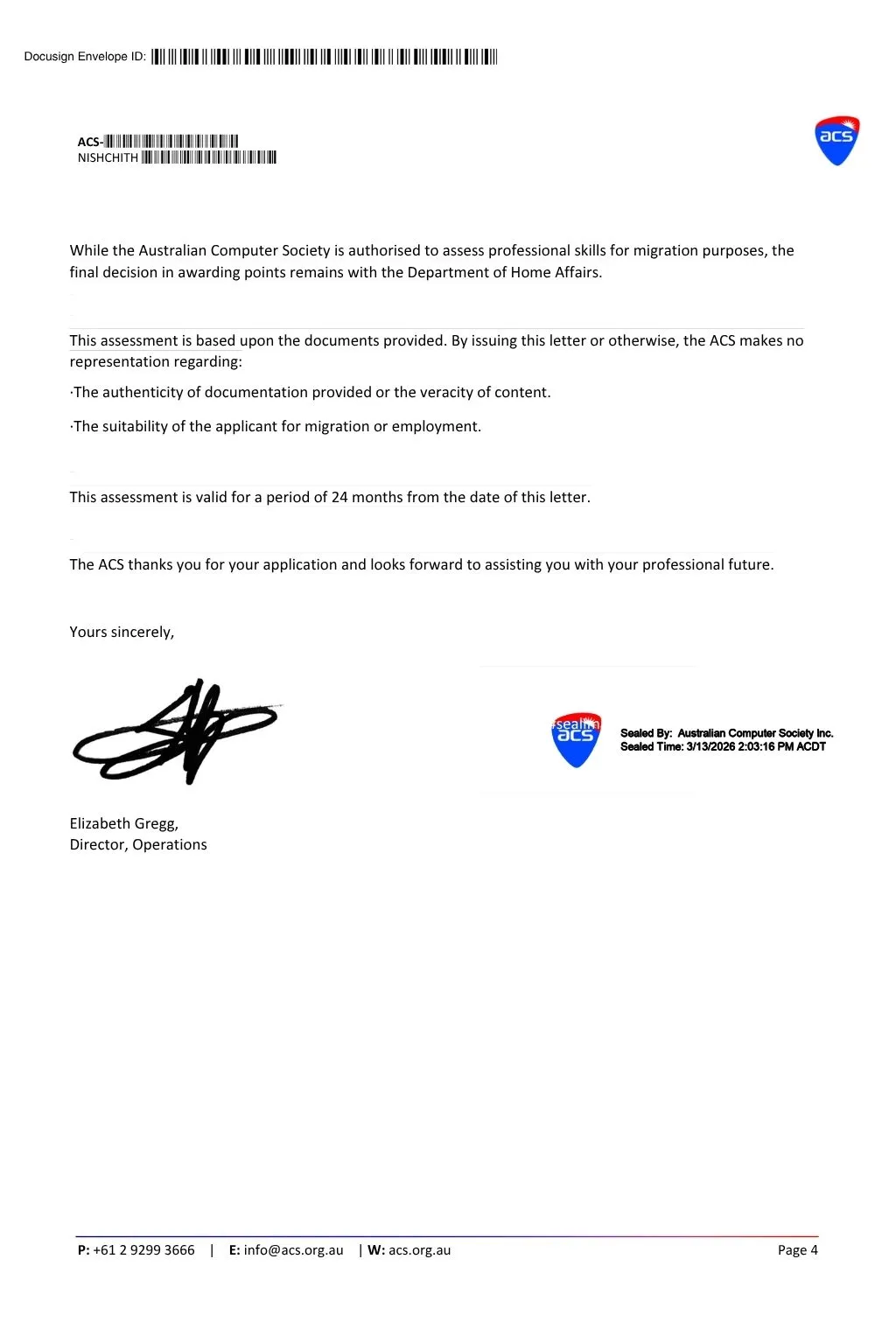 Australia Document