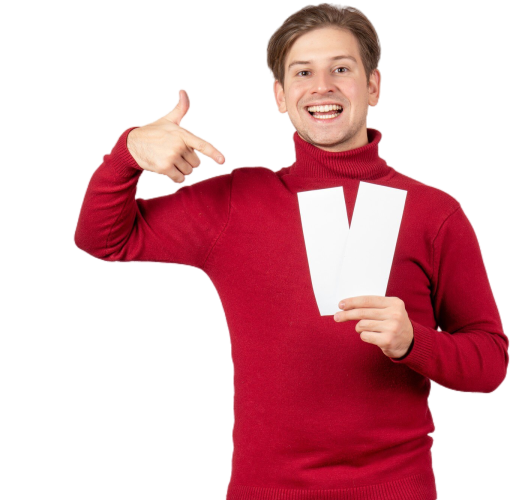 front-view-young-male-with-plane-tickets-white-background